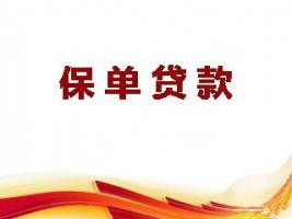 保單貸款怎么樣
